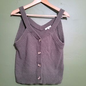 Madewell Knit Button-Front Tank Top – Women’s Small